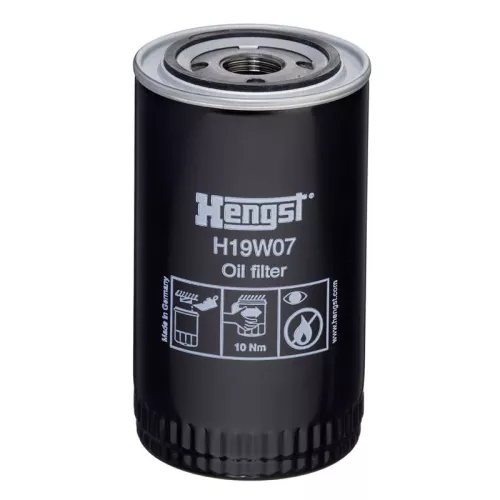 Oil Filter HENGST FILTER H19W07)