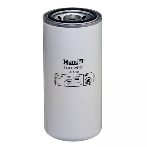 Oil Filter HENGST FILTER H300WD01)