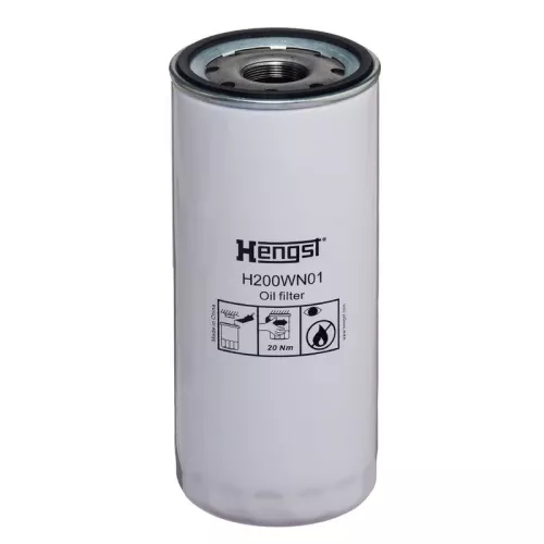 Oil Filter HENGST FILTER H200WN01)