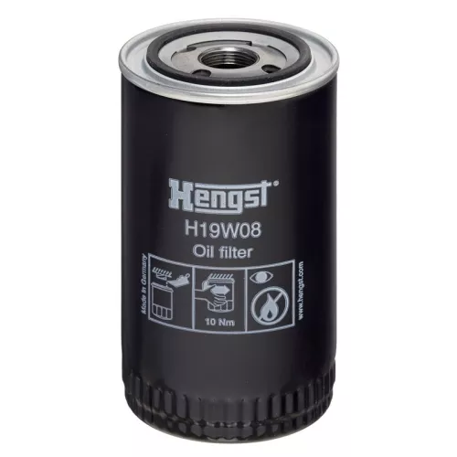 Oil Filter HENGST FILTER H19W08)