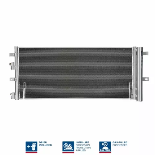 Condenser, air conditioning NISSENS 940626)