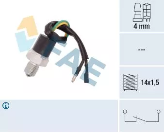 Schakelaar, achteruitrijlicht FAE 41260)