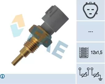 Sensor, coolant temperature FAE 33910)