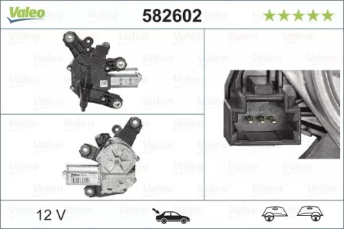 Ruitenwissermotor VALEO 582602)