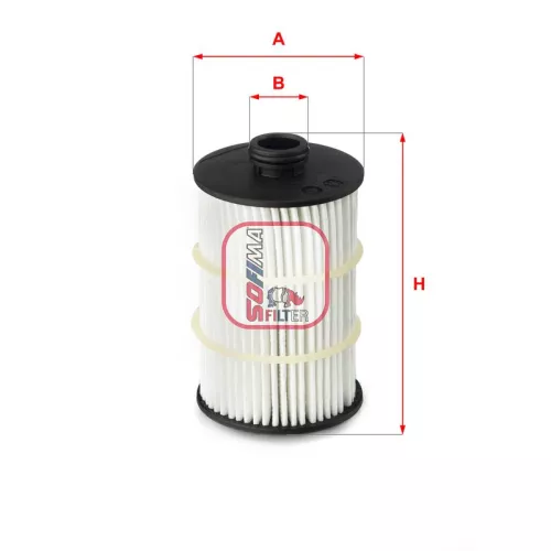 Oliefilter SOFIMA S 5090 PE)