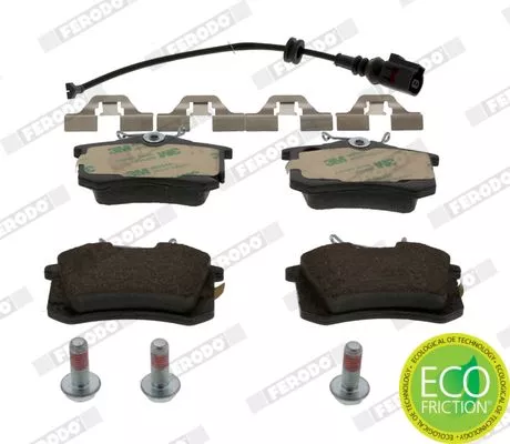 Brake Pad Set, disc brake FERODO FDB1645)