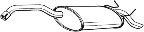 Achterdemper BOSAL 200-543)