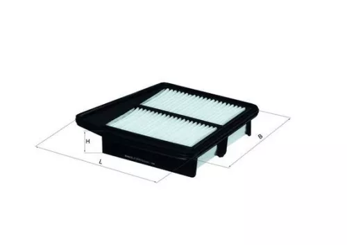 Luchtfilter KNECHT LX 2835)