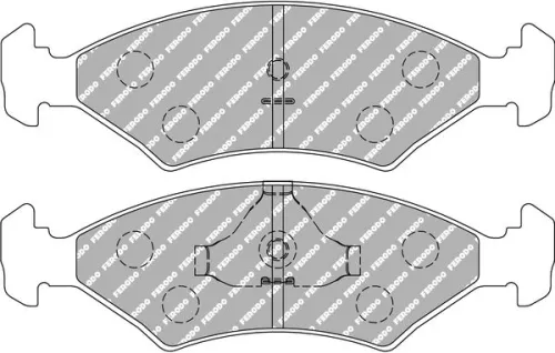 Remblokkenset, schijfrem FERODO RACING FCP206H)