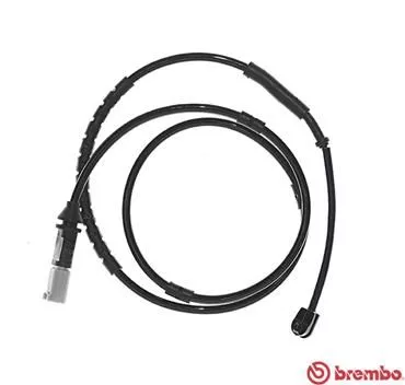 Waarschuwing: contact, slijtage van de remblokken BREMBO A 00 474)