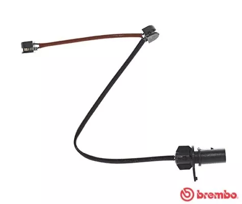 Waarschuwing: contact, slijtage van de remblokken BREMBO A 00 482)