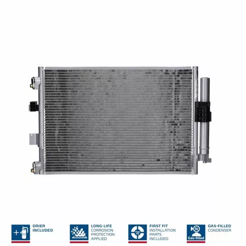 Condensor, airconditioning NISSENS 940463)