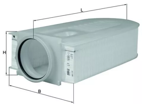 Luchtfilter KNECHT LX 1686/1)