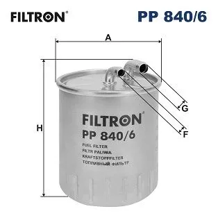 Fuel Filter FILTRON PP 840/6)