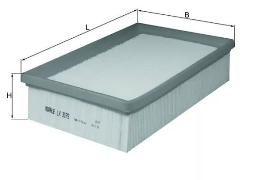 Luchtfilter KNECHT LX 3579)
