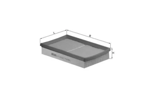 Luchtfilter KNECHT LX 1575)