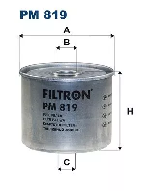Fuel Filter FILTRON PM 819)