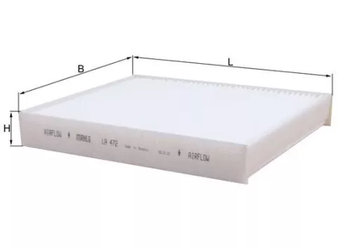 Filter, cabin air KNECHT LA 472)