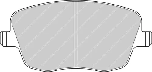 Remblokkenset, schijfrem FERODO RACING FDS1419)