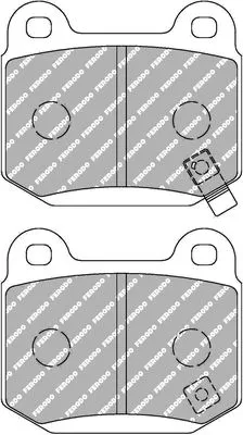 Remblokkenset, schijfrem FERODO RACING FDS1562)