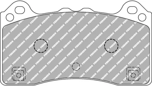 Remblokkenset, schijfrem FERODO RACING FCP4830H)