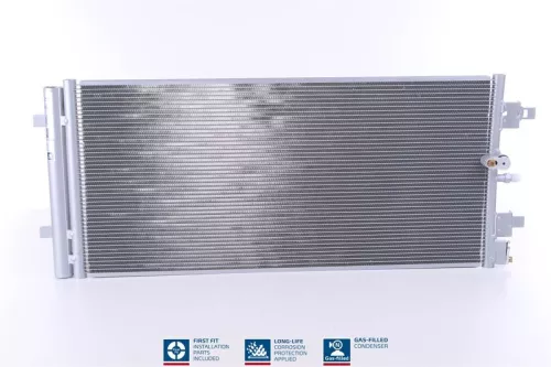 Condensor, airconditioning NISSENS 940589)