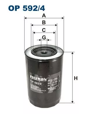 Hydraulic Filter, automatic transmission FILTRON OP 592/4)