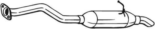 Achterdemper BOSAL 228-181)