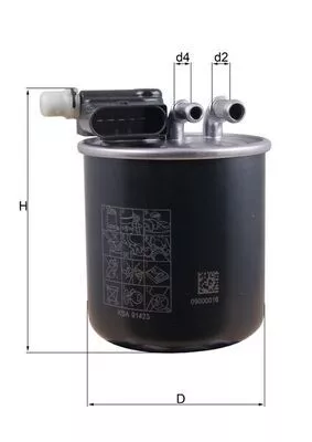 Fuel Filter KNECHT KL 948)