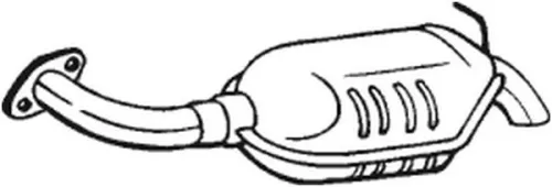 Achterdemper BOSAL 171-019)