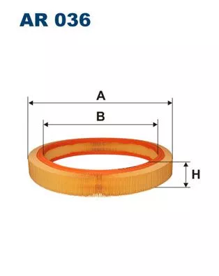 Luchtfilter FILTRON AR 036)