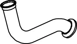 Exhaust Pipe DINEX 22197)
