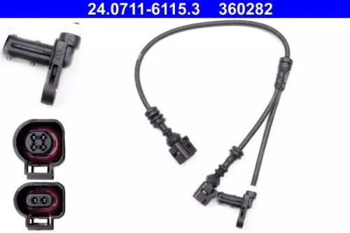 Sensor, wielsnelheid ATE 24.0711-6115.3)