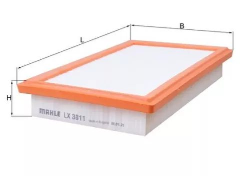 Luchtfilter KNECHT LX 3811)
