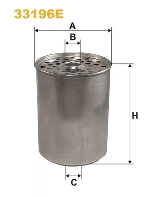 Fuel Filter WIX FILTERS 33196E)
