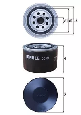 Oil Filter KNECHT OC 384)