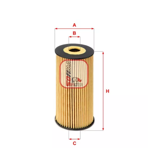 Oliefilter SOFIMA S 5170 PE)