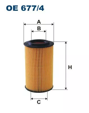 Oil Filter FILTRON OE 677/4)