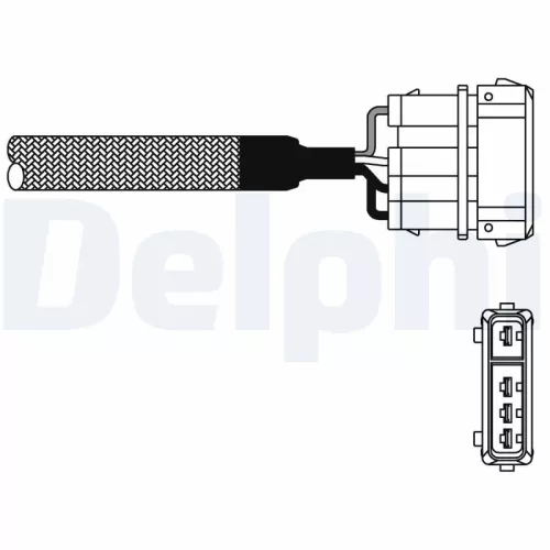 Oxygen Sensor DELPHI ES10976-12B1)
