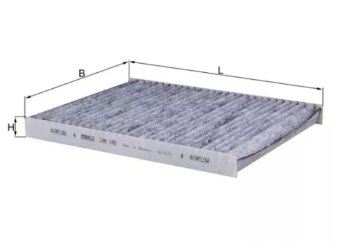 Filter, cabinelucht KNECHT LAK 142)