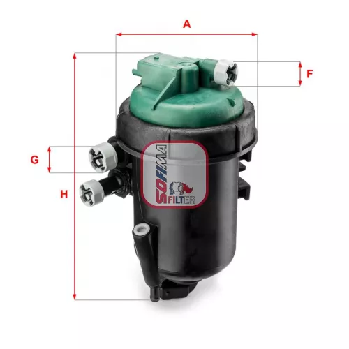 Fuel Filter SOFIMA S 5173 GC)
