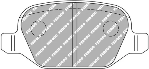 Remblokkenset, schijfrem FERODO RACING FDS1349)