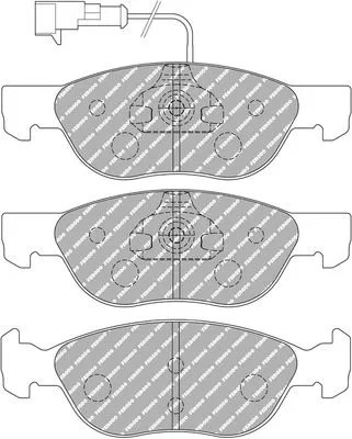Remblokkenset, schijfrem FERODO RACING FDS1056)