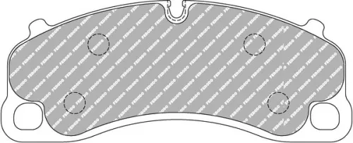 Remblokkenset, schijfrem FERODO RACING FCP4664H)