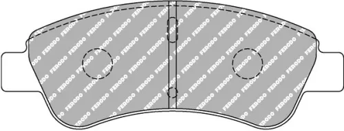 Remblokkenset, schijfrem FERODO RACING FCP1399R)