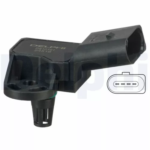 Sensor, boost pressure DELPHI PS10161)