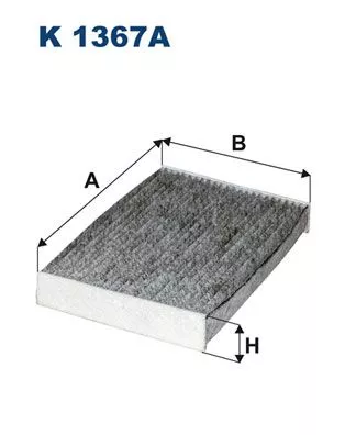 Filter, cabinelucht FILTRON K 1367A)