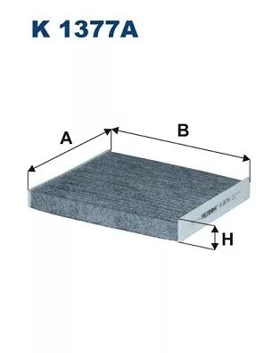 Filter, cabinelucht FILTRON K 1377A)