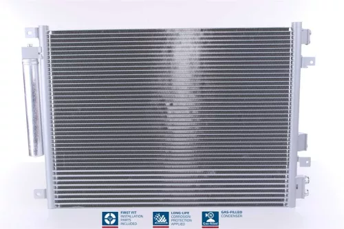 Condensor, airconditioning NISSENS 94874)