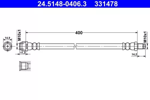 Remslang ATE 24.5148-0406.3)